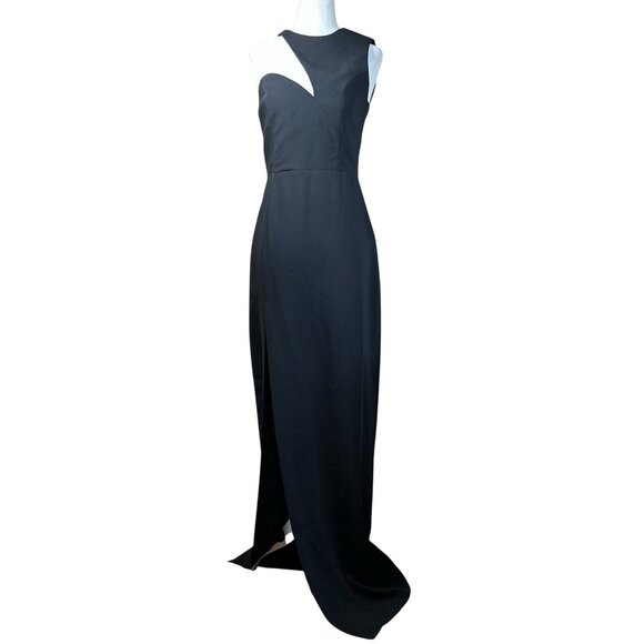 Amanda Uprichard X REVOLVE Gilda Gown in Black Small New Womens Maxi Long Dress - Picture 4 of 9